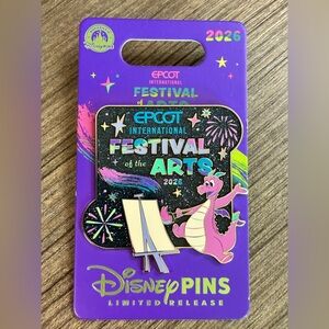 Disney Parks 2026 Festival of the Arts Figment Pin